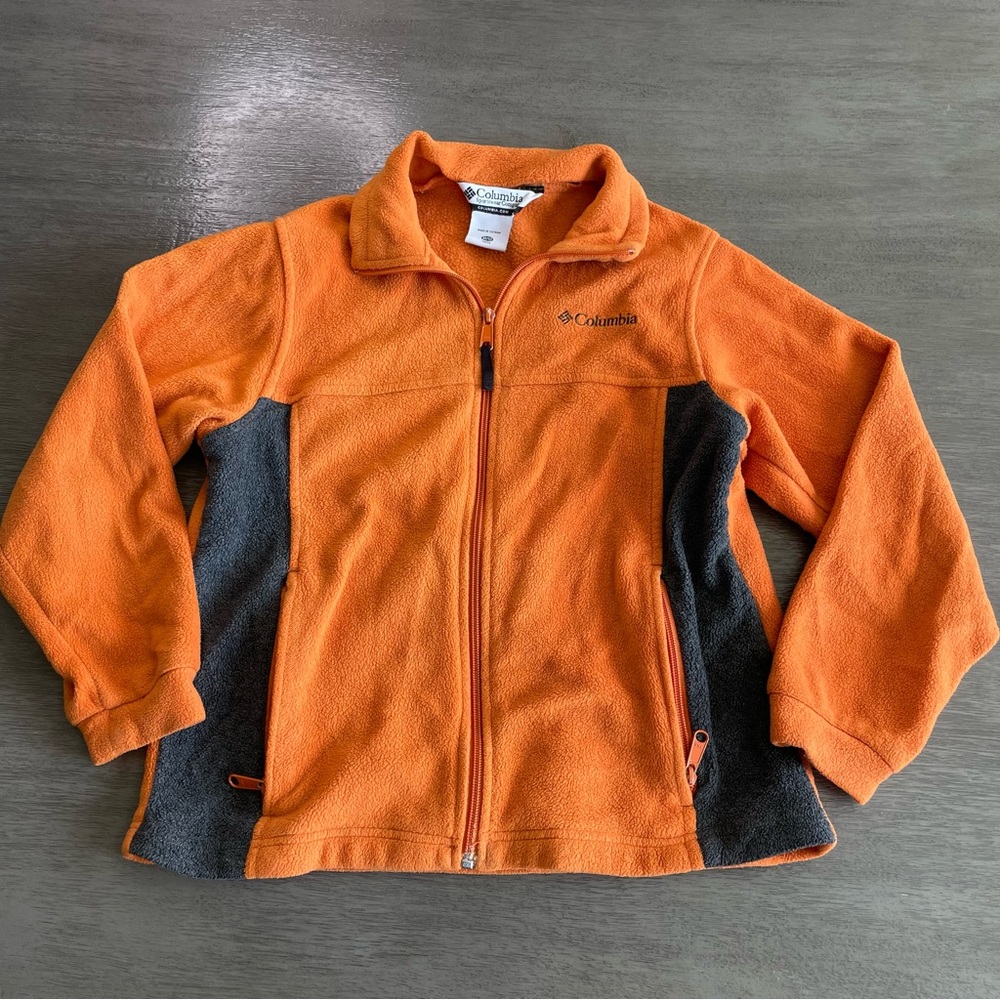 Columbia Boys Kids Teddy Zip Up Kids Jacket 10/12